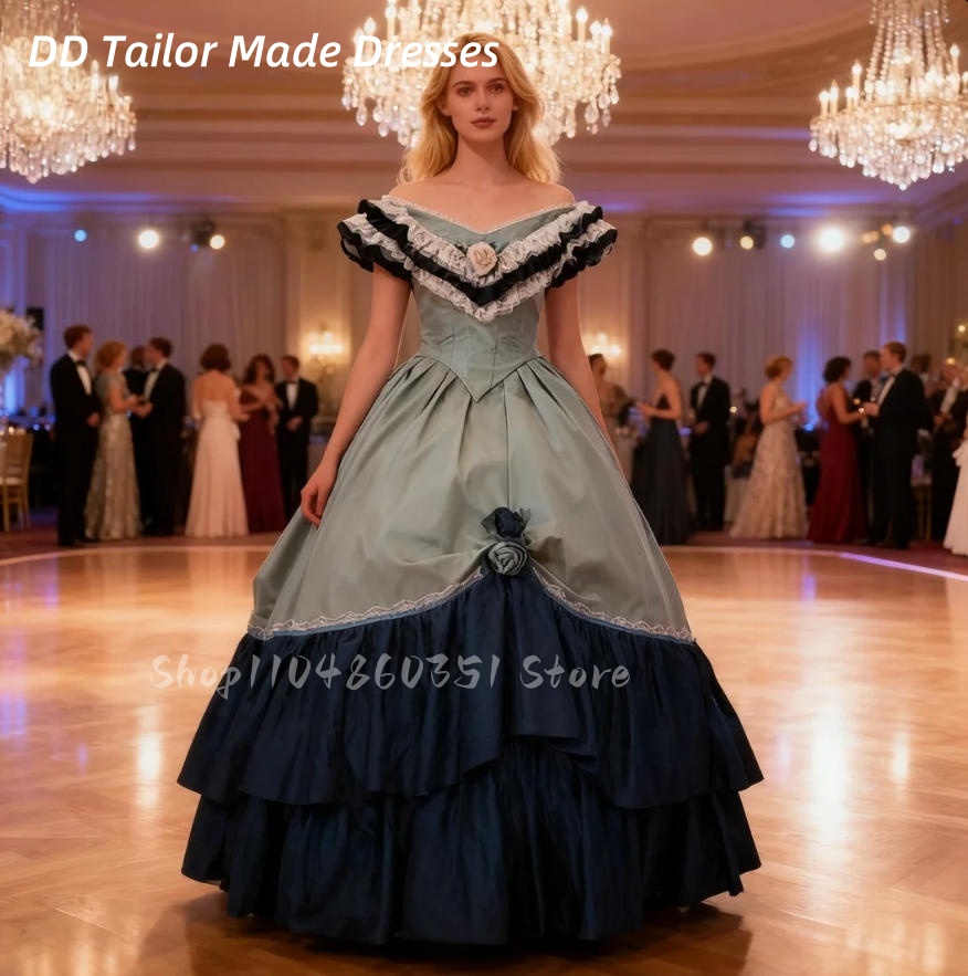 Men'S Victorian Accessories - Robe de bal victorienne Vintage des