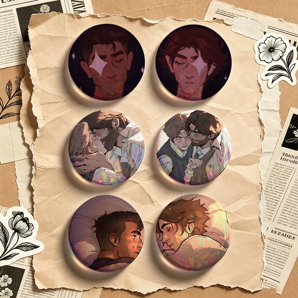 Men Accessories Gift Set - JayVik A-Arcane Ensemble de 2 Badges,