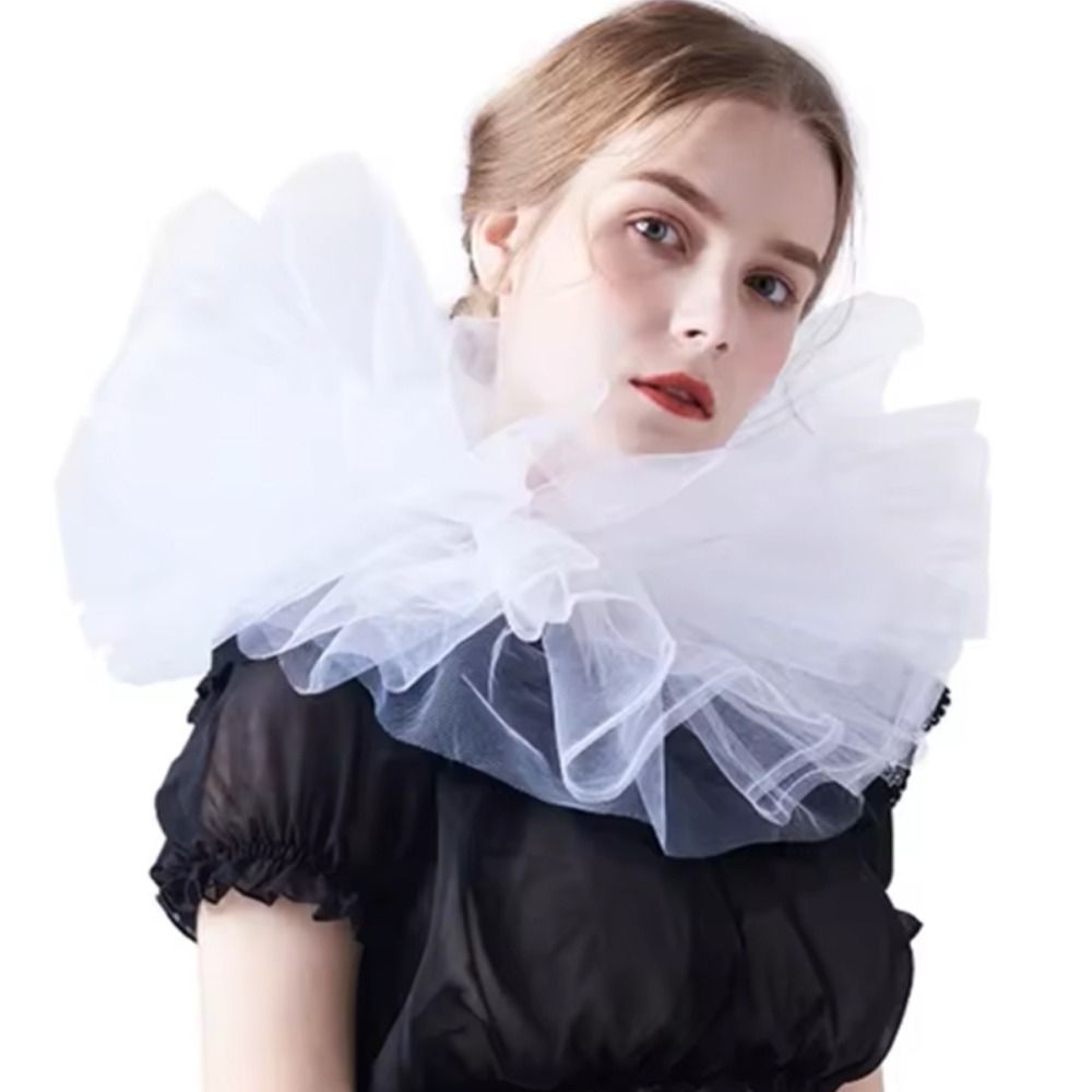 Men'S Victorian Accessories - Faux col victorien détachable, classique, Jabot,