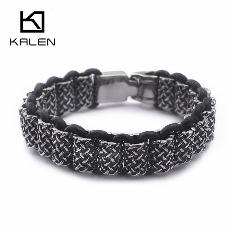 Men Accessories Bd - KALEN – Bracelets Vintage en cuir