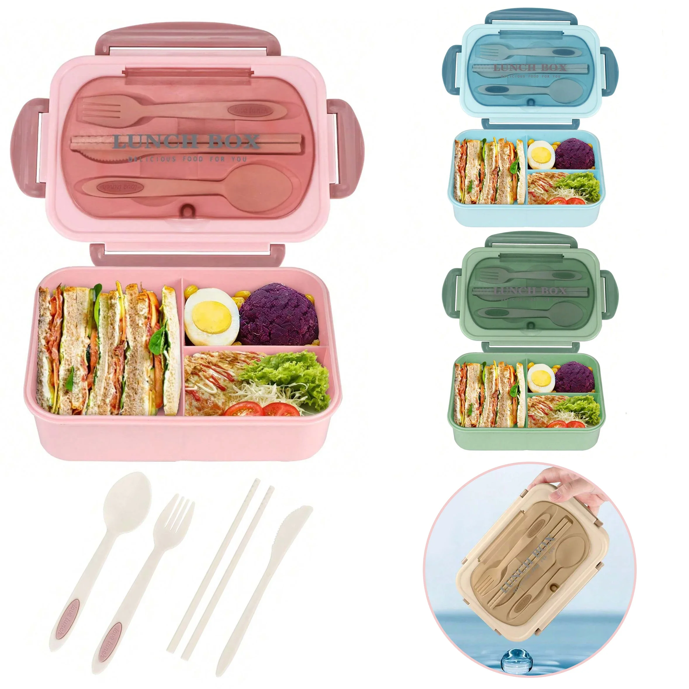 Men'S Accessories Rack - Boîte à bento pour adultes avec