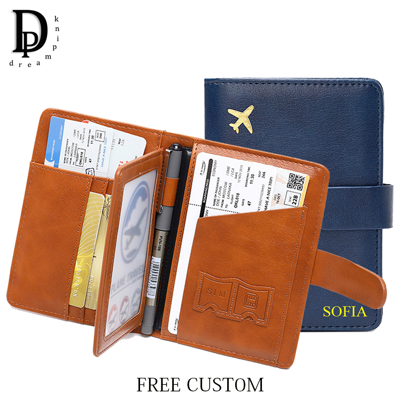 Men'S Accessories Travel Bag - Portefeuille de passeport de voyage avec