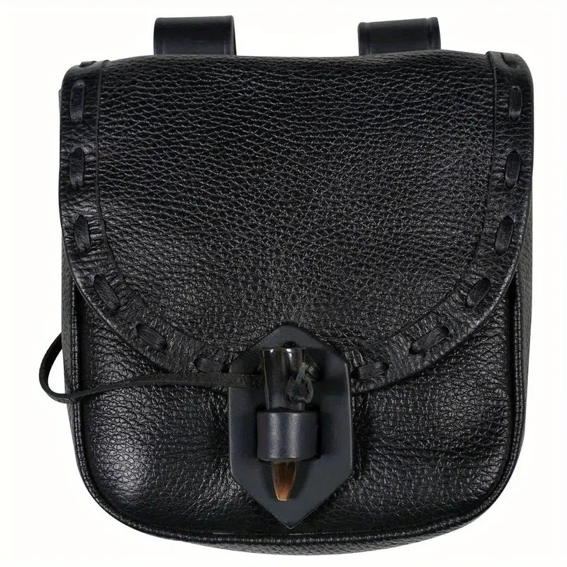 Men'S Viking Accessories - Sac de taille rétro en cuir