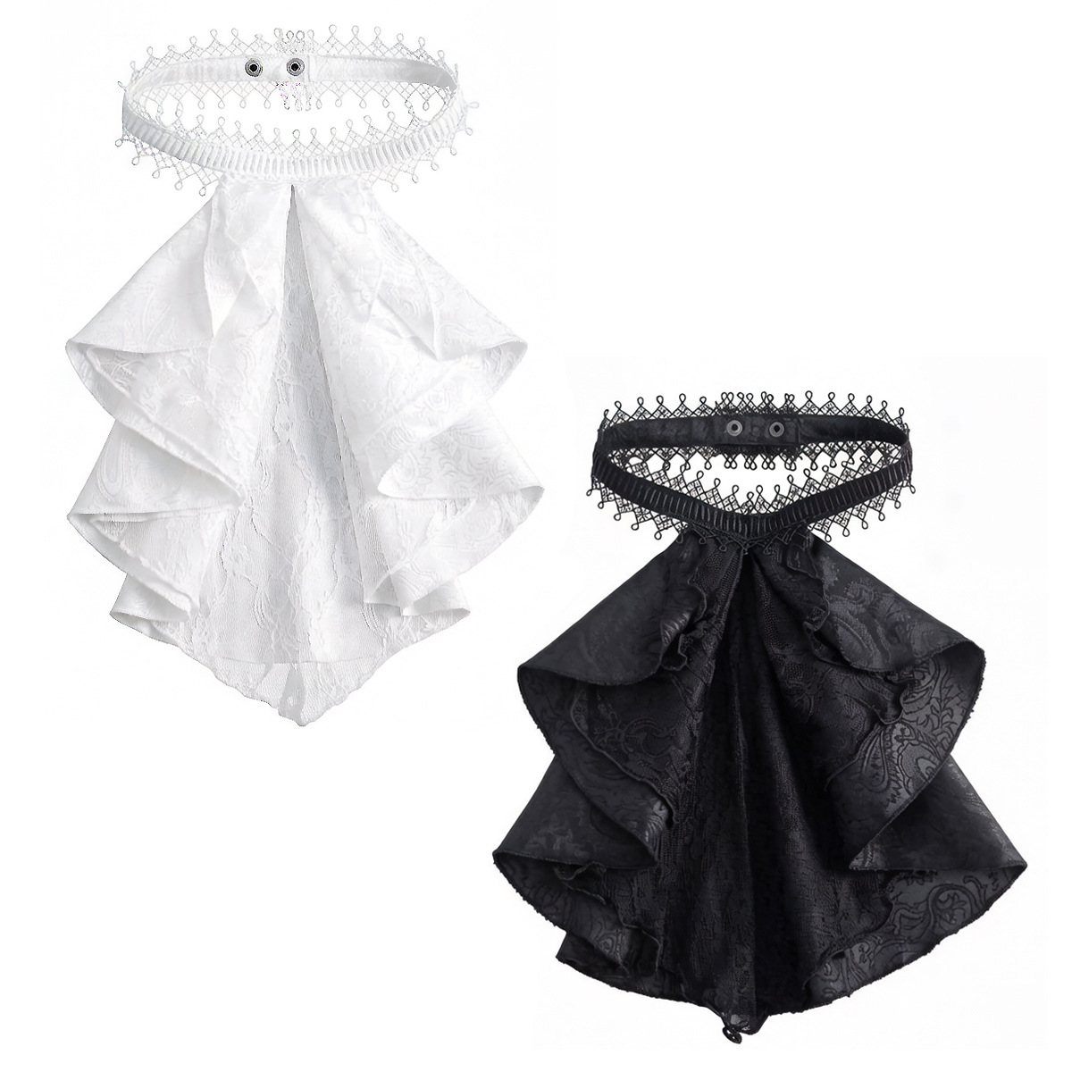 Men'S Victorian Accessories - Jabot victorien pour femmes et hommes,