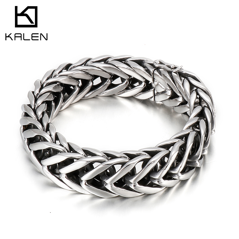 Men Accessories Bd - Kalen 17mm personnalité hommes Bracelet Punk