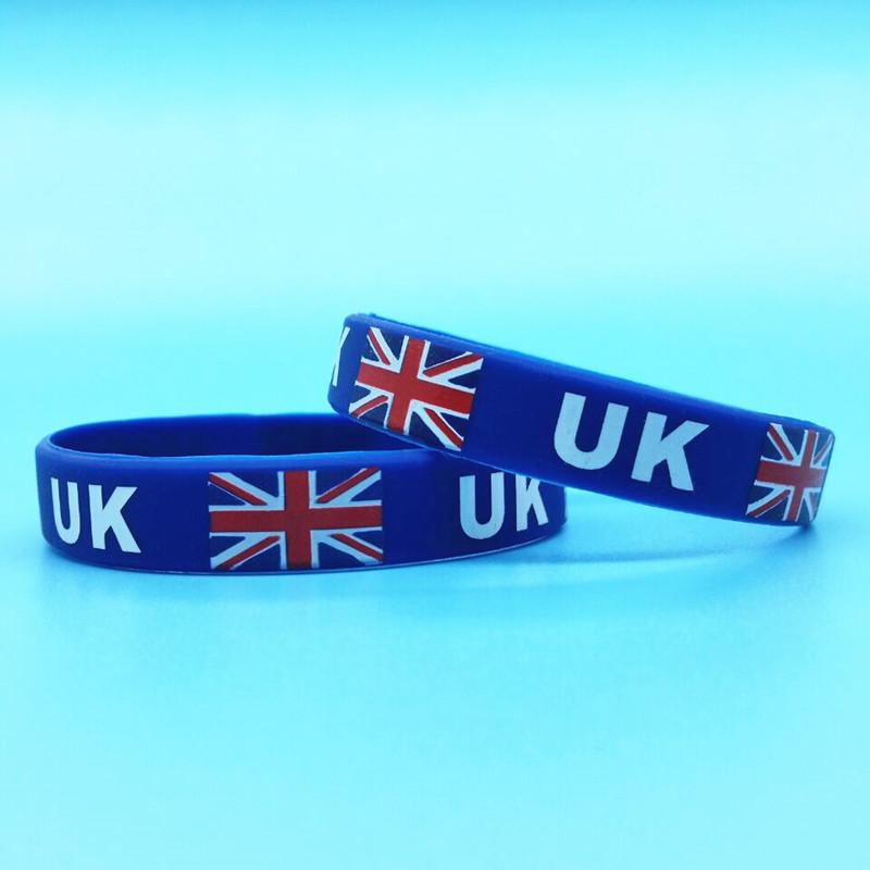 Men'S Accessories Uk - 2 pièces royaume-uni grande-bretagne drapeau Bracelet