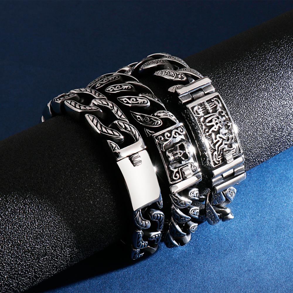 Kalen – Bracelets Punk en acie - Men Accessories Bd avis et prix
