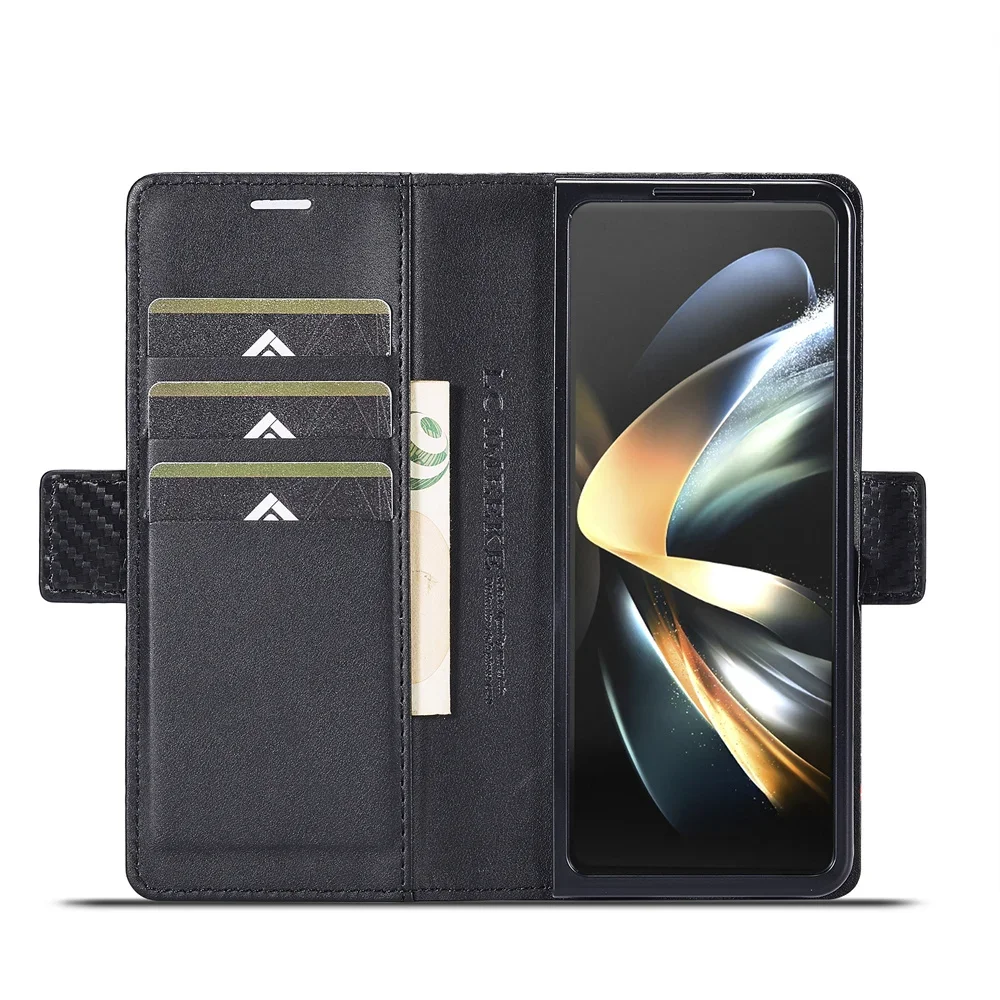 Housse de luxe en cuir PU en F - Bifold Leather Wallet avis et prix