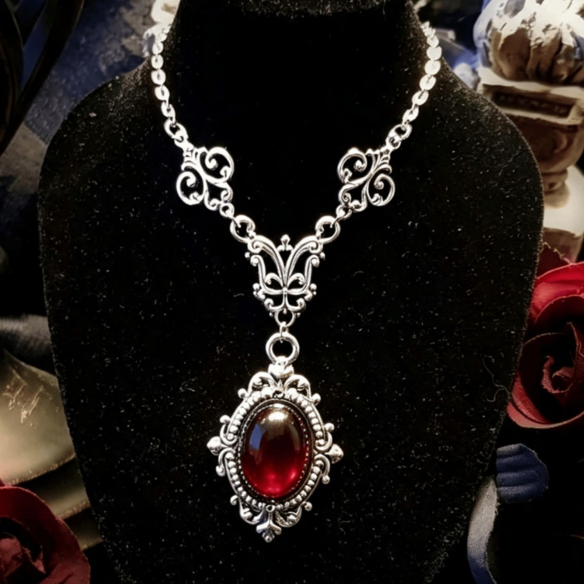Collier Cameo Vampire, Cameo S - Men'S Victorian Accessories avis et prix