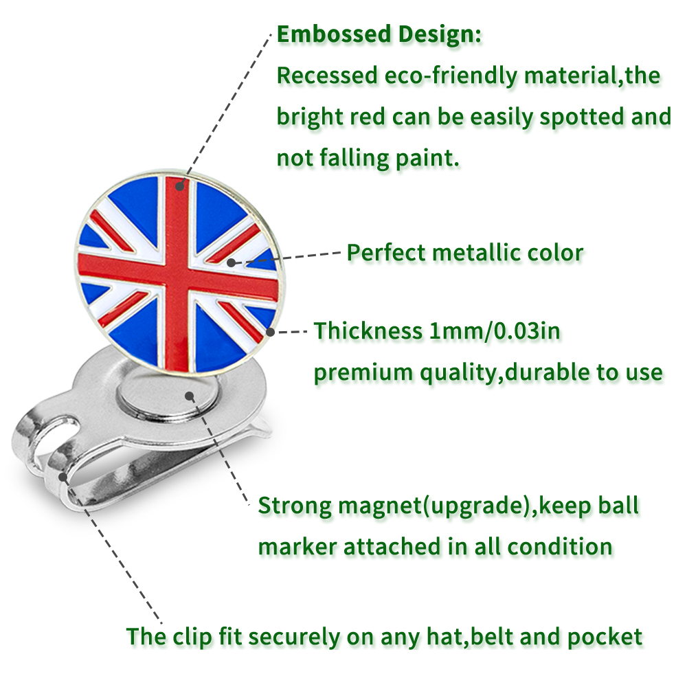 Caiton 4 clips magnétiques pou - Men'S Accessories Uk avis et prix