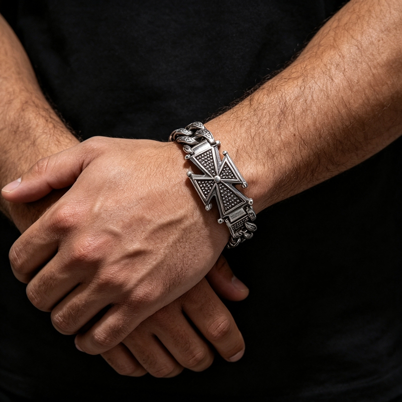 Bracelet Kalen vintage en acie - Men Accessories Bd avis et prix