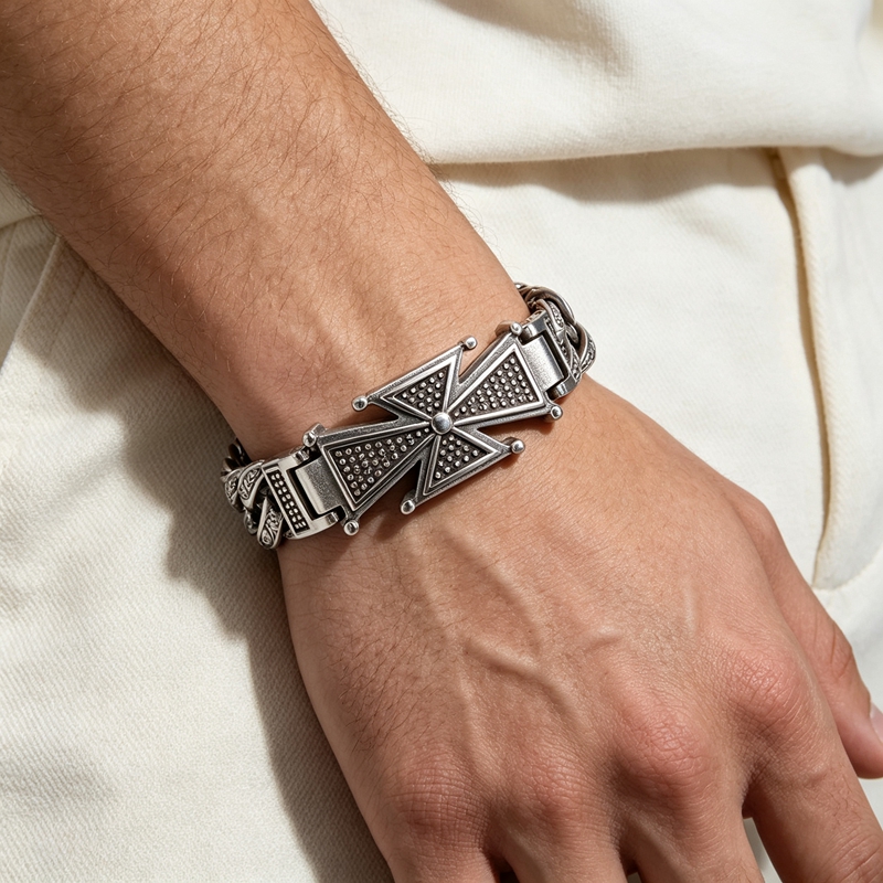 Bracelet Kalen vintage en acie - Men Accessories Bd avis et prix
