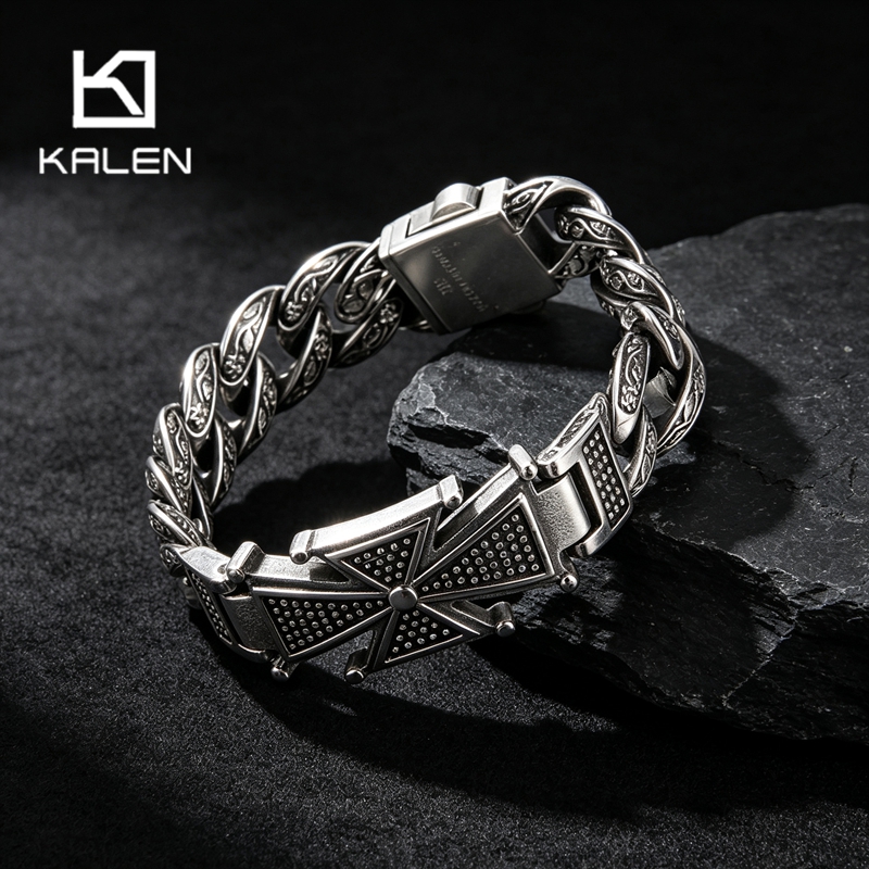 Bracelet Kalen vintage en acie - Men Accessories Bd avis et prix