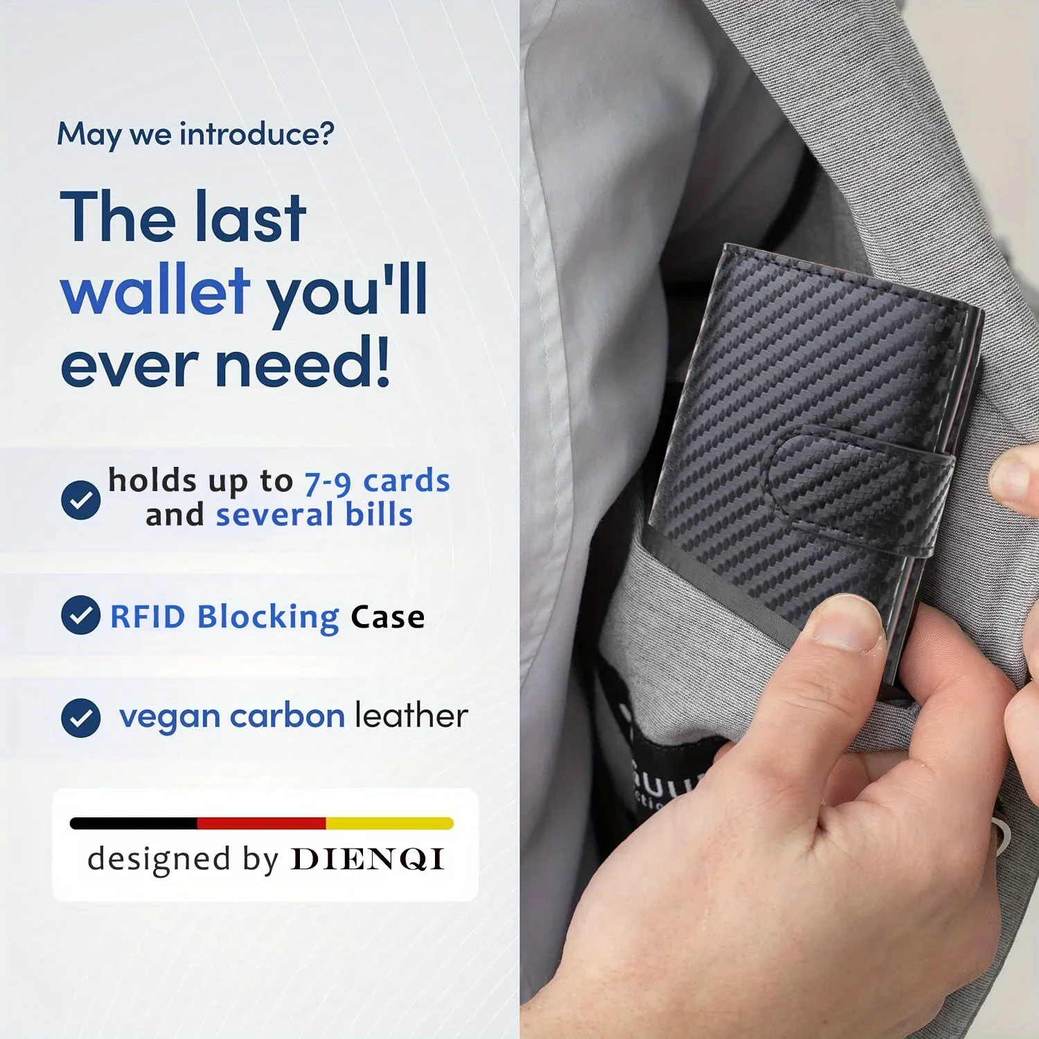 Porte-cartes de visite en cuir - Coin Holder Men avis et prix