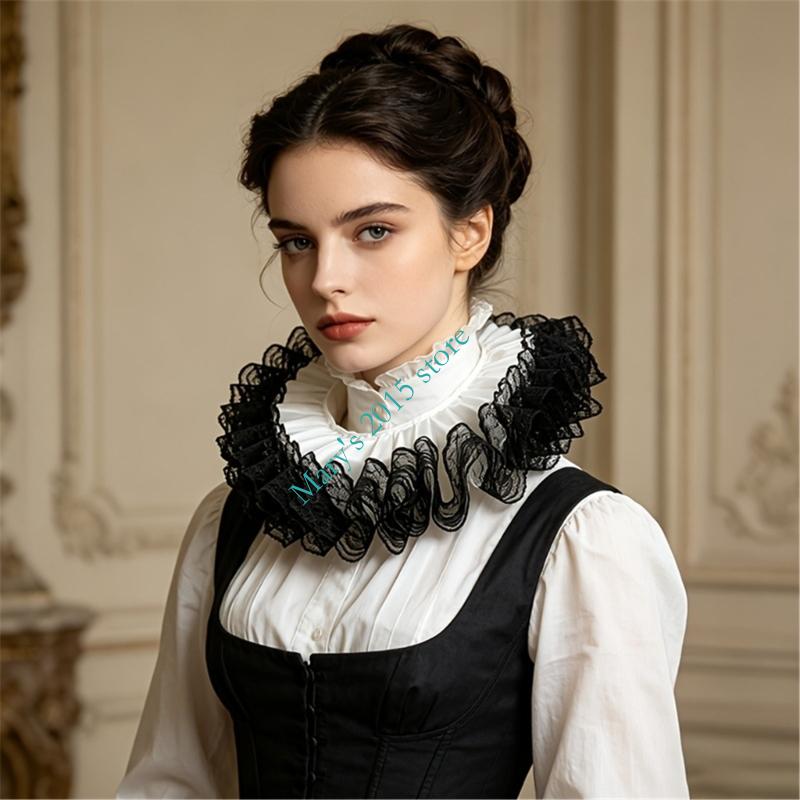 Collier décoratif à col volant - Men'S Victorian Accessories avis et prix