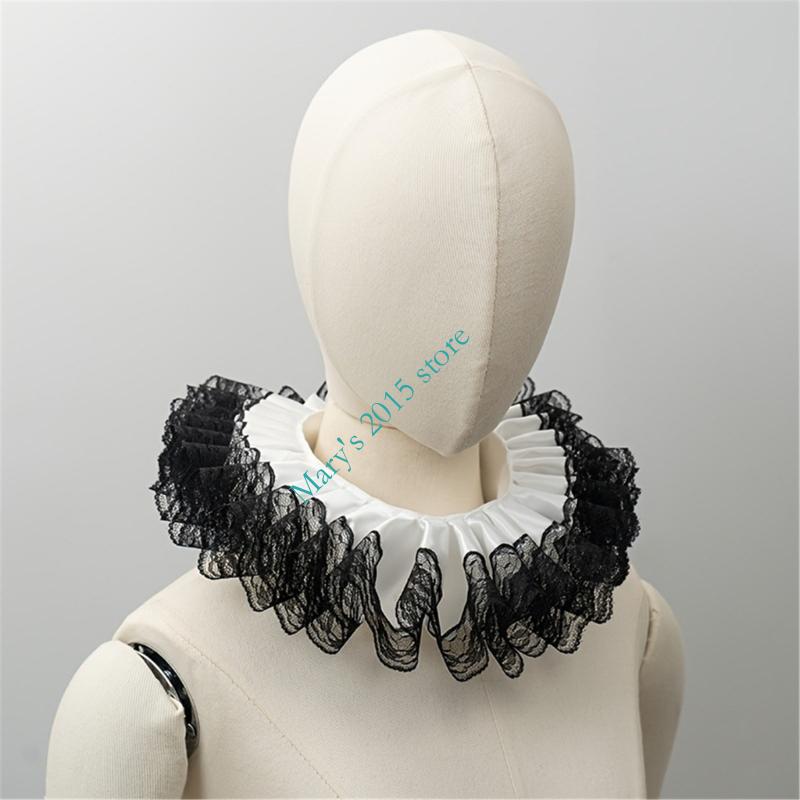 Collier décoratif à col volant - Men'S Victorian Accessories avis et prix
