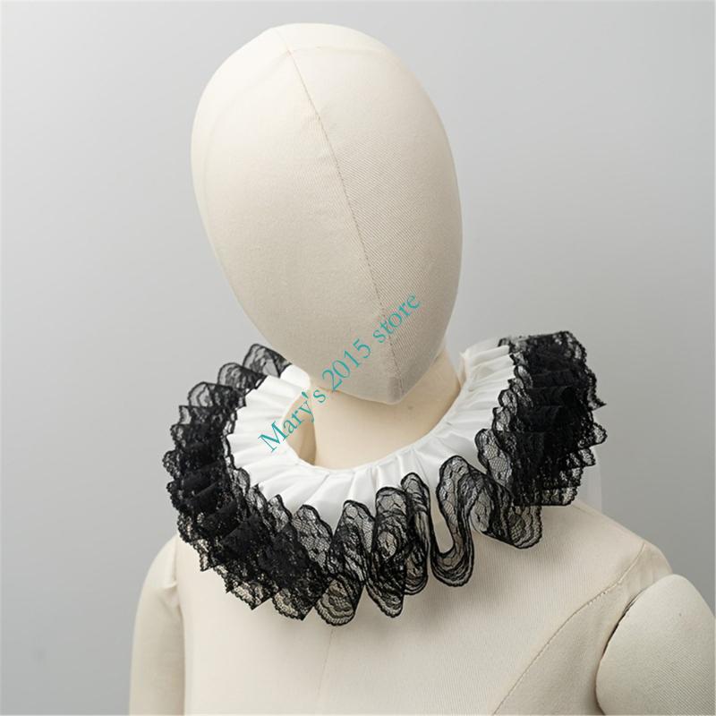 Collier décoratif à col volant - Men'S Victorian Accessories avis et prix