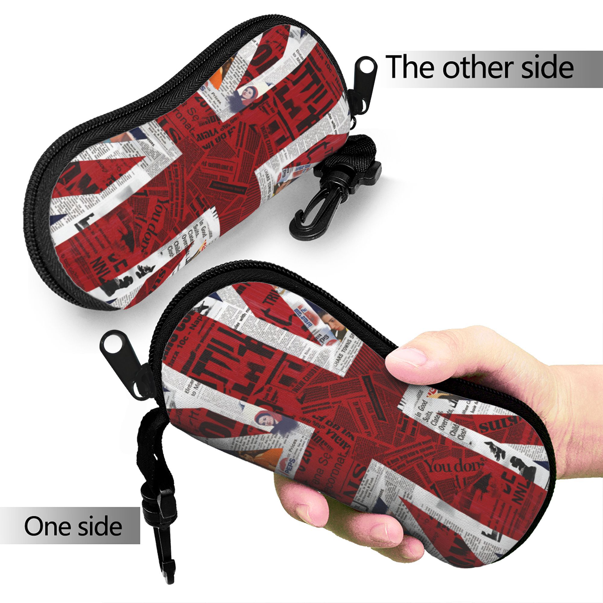 Étui à lunettes drapeau britan - Men'S Accessories Uk avis et prix