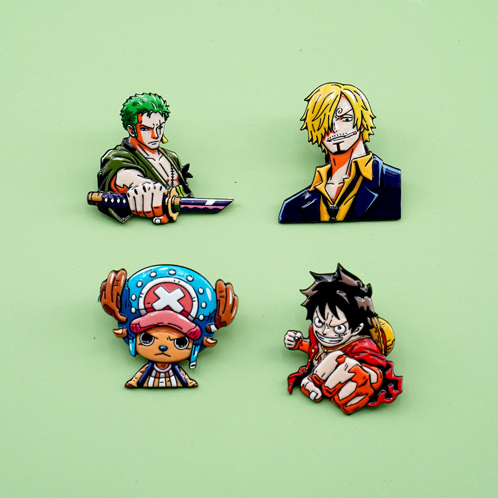 Lot de 4 broches de dessin ani - Men Accessories Gift Set avis et prix