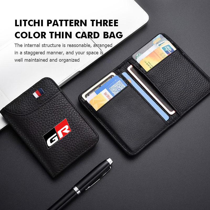 Portefeuille à deux volets pou - Bifold Leather Wallet avis et prix