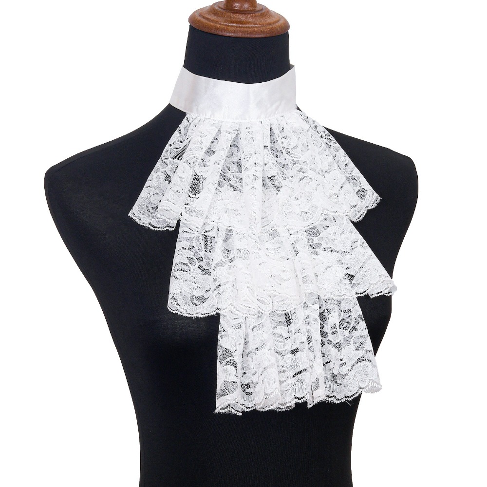 Col Jabot en Dentelle Victorie - Men'S Victorian Accessories avis et prix