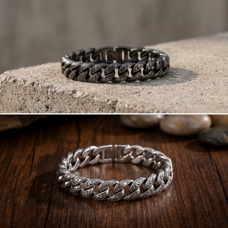 Bracelet pour homme en acier i - Men Accessories Bd avis et prix
