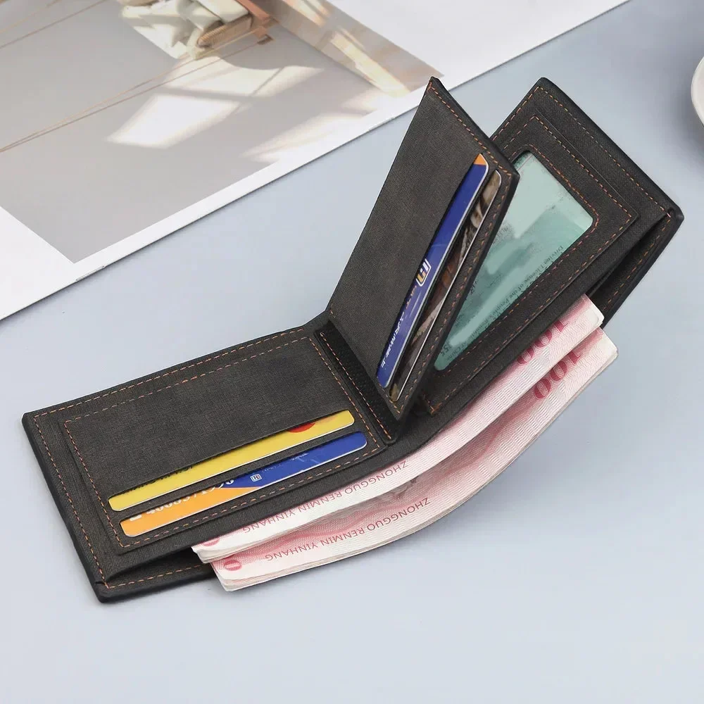 Portefeuille en cuir PU pour h - Coin Holder Men avis et prix
