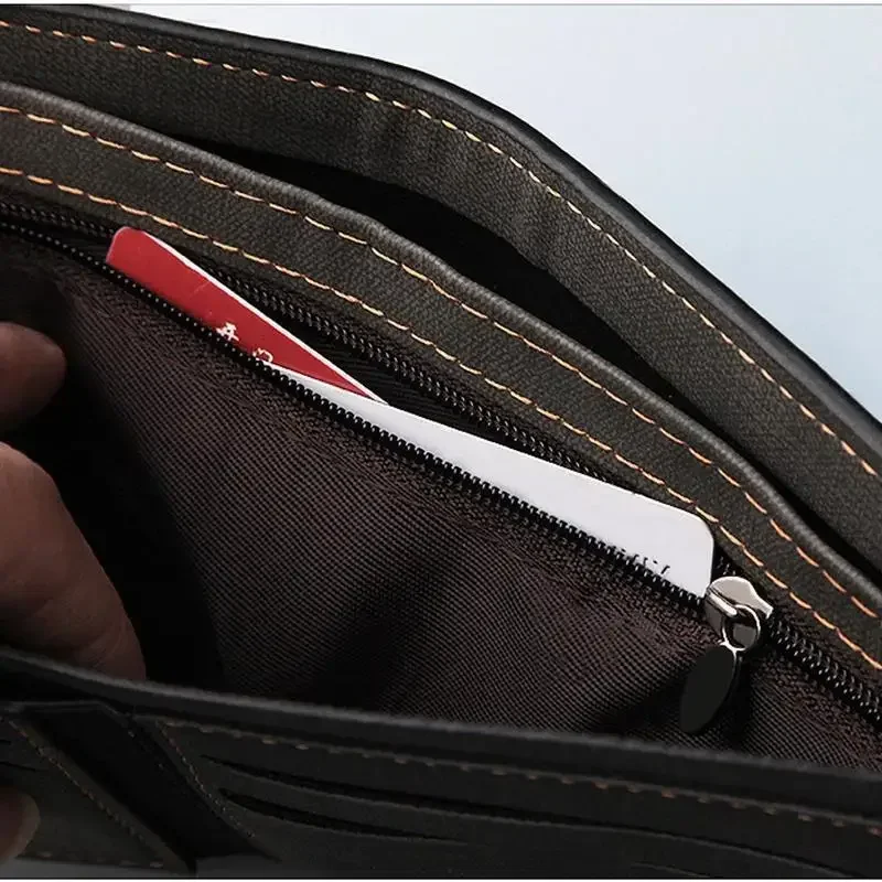 Portefeuille en cuir PU pour h - Coin Holder Men avis et prix