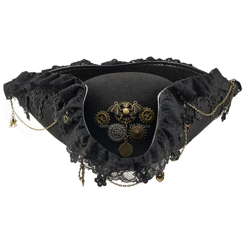 Hat pirate matériel chauve-sou - Men'S Victorian Accessories avis et prix