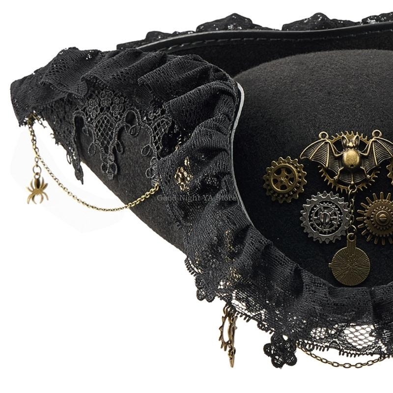 Hat pirate matériel chauve-sou - Men'S Victorian Accessories avis et prix