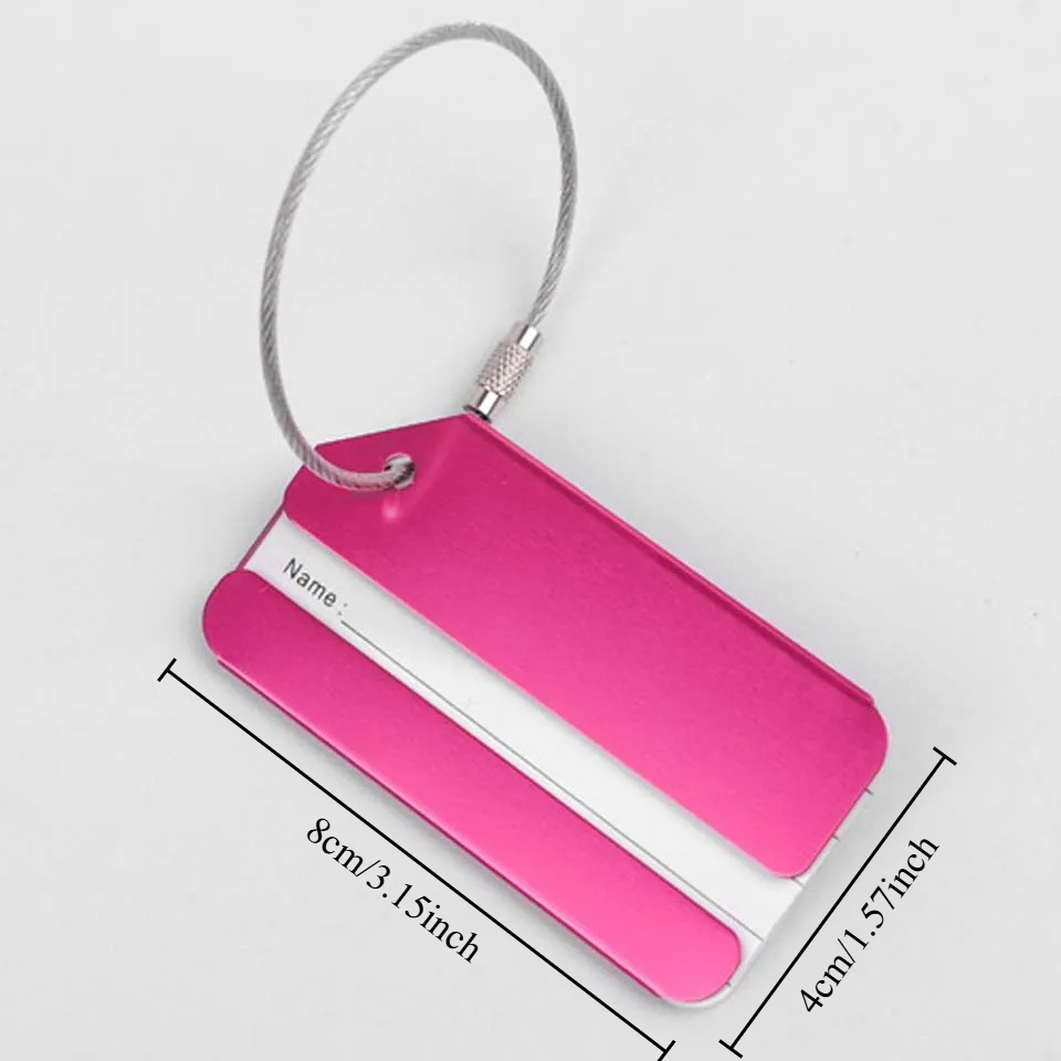 6 étiquettes nominatives en al - Men'S Accessories Travel Bag avis et prix