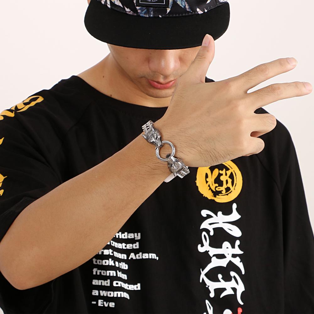 Bracelet KALEN 19-23cm en acie - Men Accessories Bd avis et prix