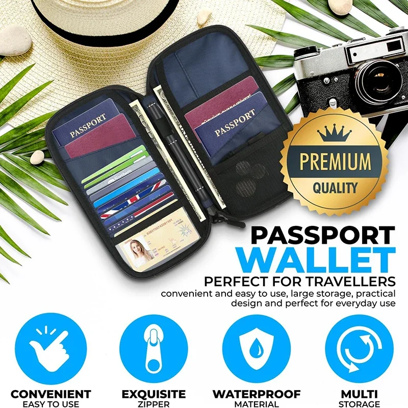 Couverture de passeport de voy - Men'S Accessories Travel Bag avis et prix