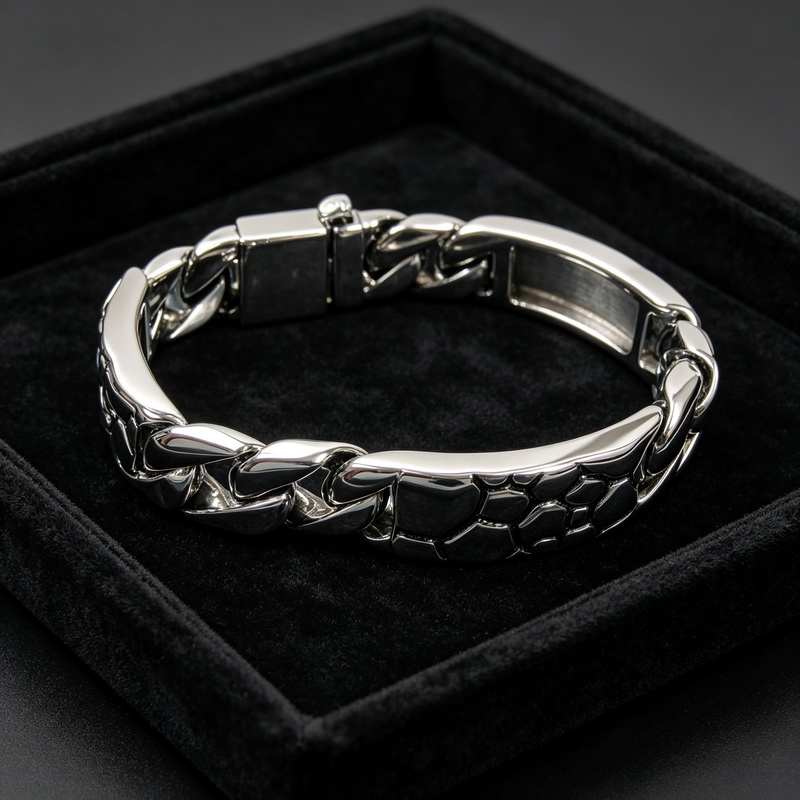 Bracelet chaîne gourmette vint - Men Accessories Bd avis et prix