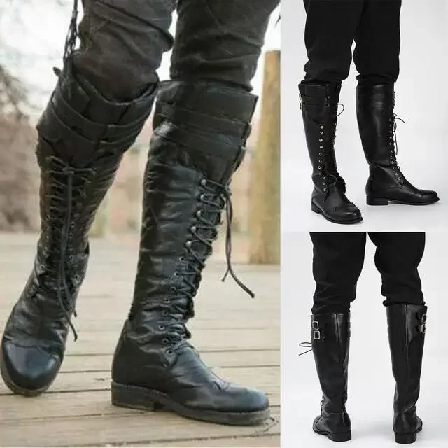 Bottes de Cosplay Steampunk mé - Men'S Viking Accessories avis et prix