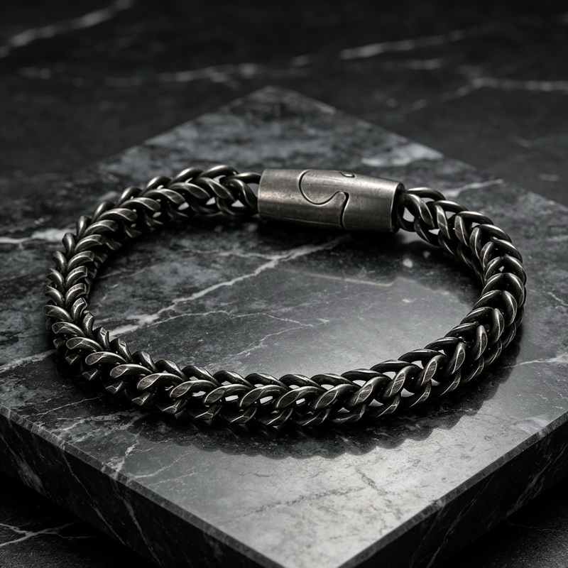 Nouveau Bracelet Rétro en Acie - Men Accessories Bd avis et prix