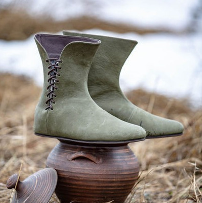 Chaussures en cuir médiévales  - Men'S Victorian Accessories avis et prix