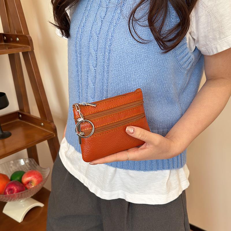 Porte-monnaie portable en cuir - Coin Holder Men avis et prix