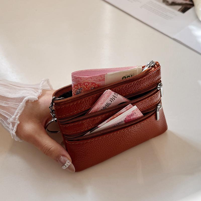 Porte-monnaie portable en cuir - Coin Holder Men avis et prix