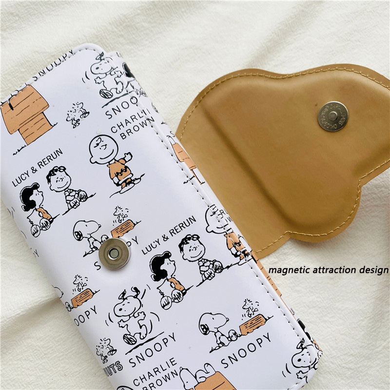 Portefeuille Snoopy en cuir PU - Bifold Leather Wallet avis et prix