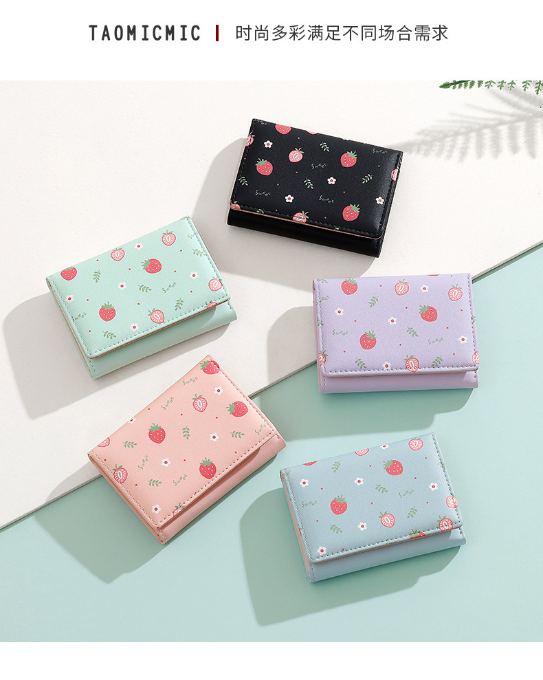 Mignon trois fois dames portef - Bifold Leather Wallet avis et prix
